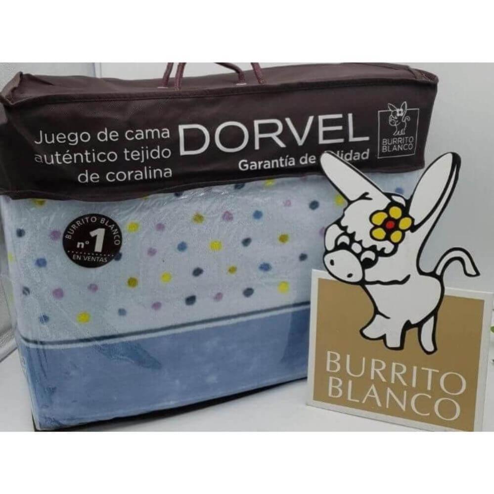 JUEGO DE SÁBANA CORALINA BURRITO BLANCO DISEÑO 965 AZUL | | Tienda de productos para bebés, textiles y descanso JUEGO DE SÁBANA CORALINA BURRITO BLANCO DISEÑO 965 AZUL | | Tienda de productos para bebés, textiles y descanso