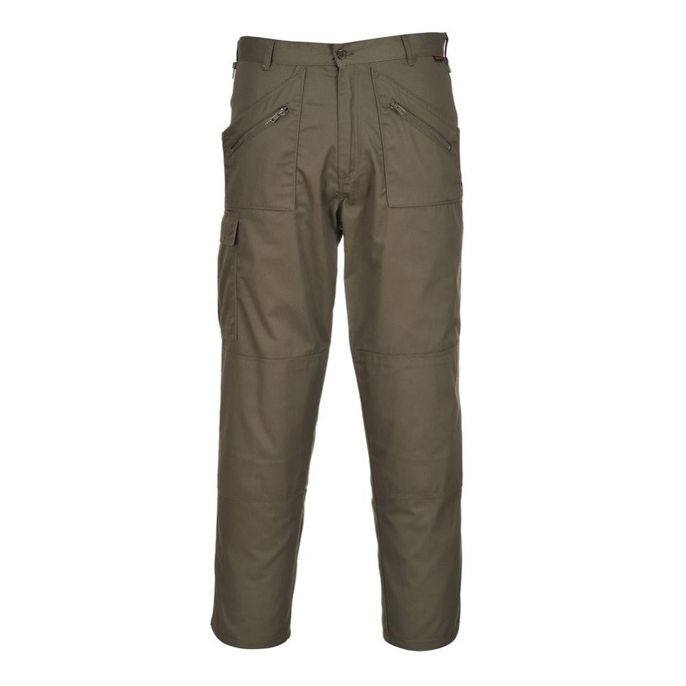 Pantalon de travail Action Portwest Olive 36 Leroy Merlin