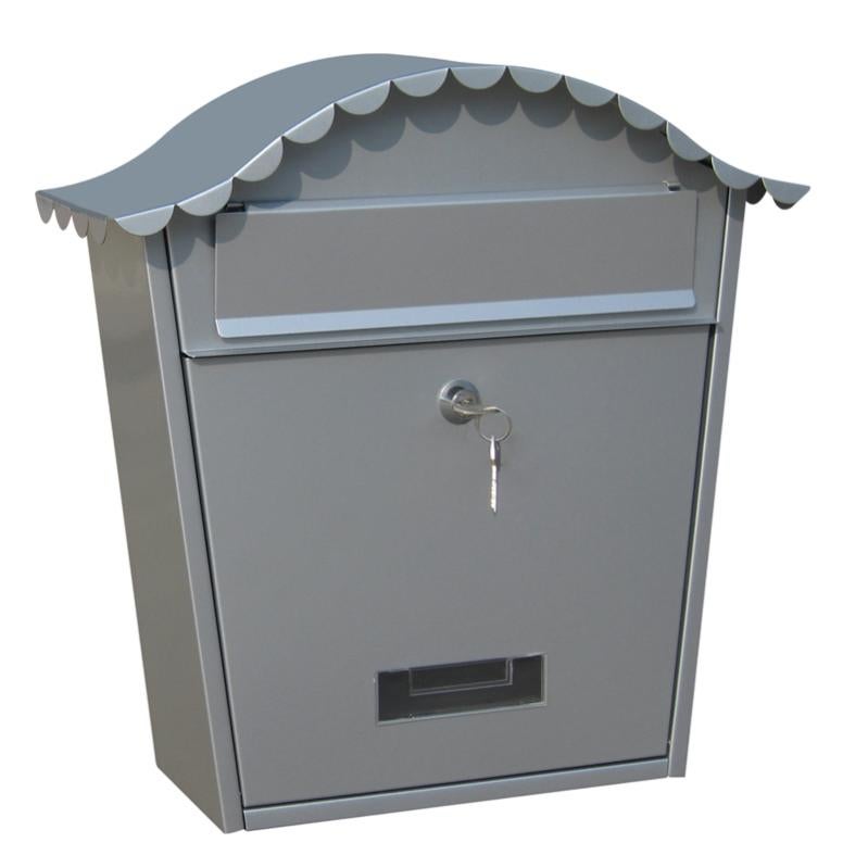 Cassetta Postale Kippen Armony - Argento, 370x130x360mm, Con Chiavi E Kit Di Fissaggio - Foto 11