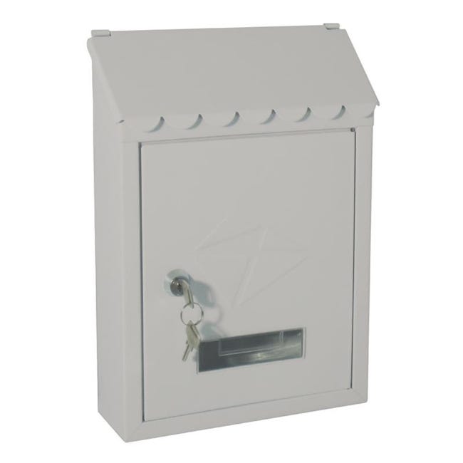 Cassetta Postale Kippen IRON - Colore Argento, 300x210x70mm | Con Chiavi E Fissaggi - Foto 14