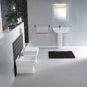 Vaso WC Ideal Standard Tesi Design Wc Sospeso Con sedile Bianco Europeo  T327301