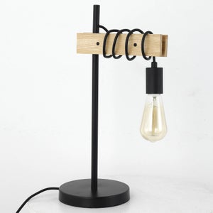 Lampe de table, design, bois, GINGKO 400 lm Forme de livre lumineux H.21.5cm