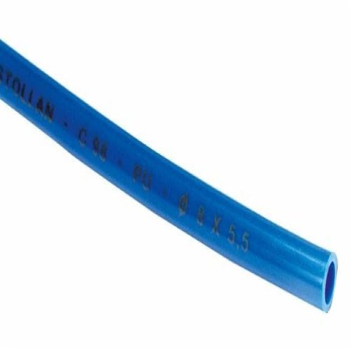 TEN-HIGH Tuyau air comprimé 8mm(DI)x 12mm(DE) polyuréthane avec Maille de  Polyester, 2mm d'épaisseur,longueur 15m,bleu : : Bricolage