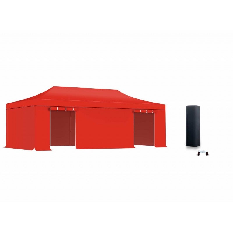 Location Barnum pliant - 3m x 6m - Acier Semi Pro