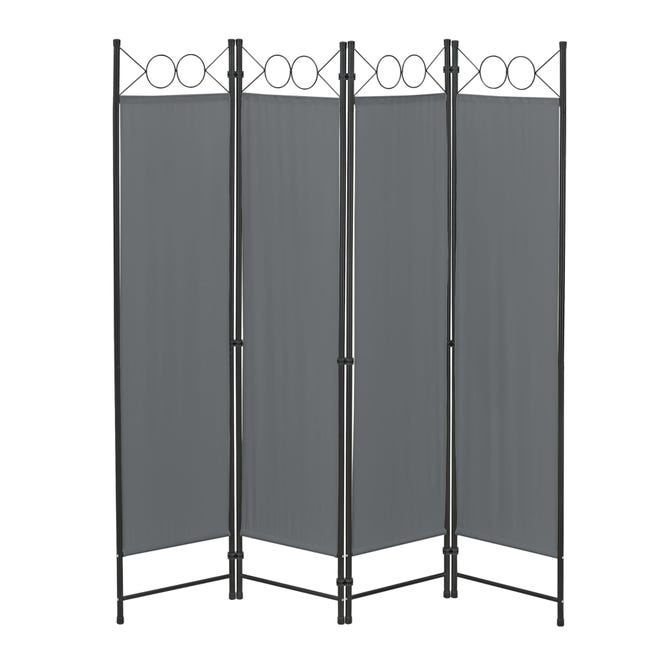 Arredamento Mendler Paravento divisore con Ripiani Yvelines T752 3 Arredamento Mendler Paravento divisore con Ripiani Yvelines T752 3