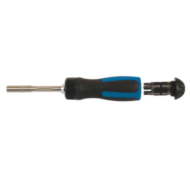 TOURNEVIS A CLIQUET PORTE EMBOUT ET JEU DE 10 EMBOUTS - LASER TOOLS - 3
