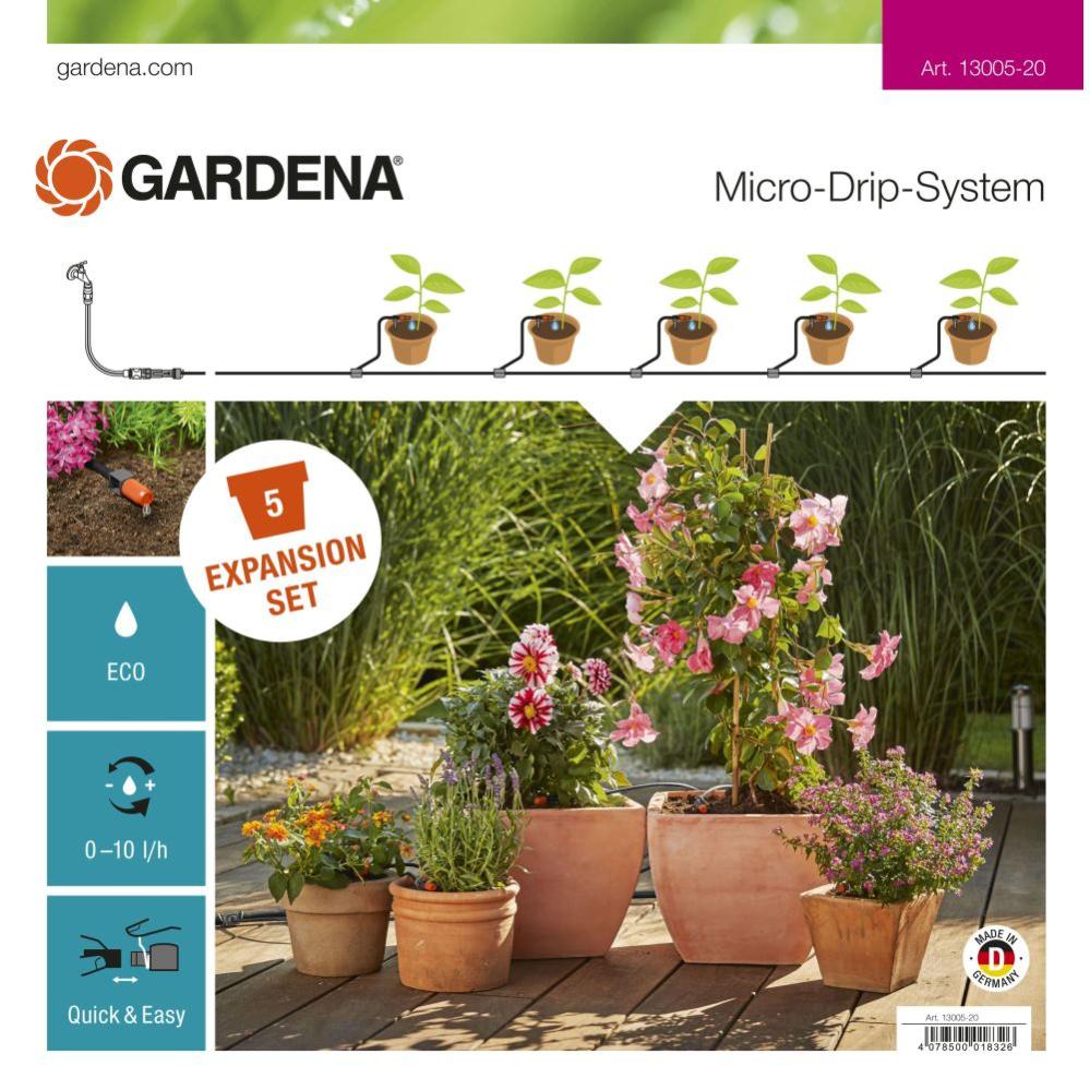 Gardena 8321-29 Irrigatore A Spruzzo Per Micro-gocciolamento – Confezione Da 10 Pezzi, Regolabile - 5