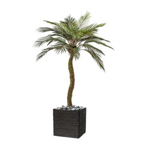 Faux palmier artificiel pas cher 115 cm avec pot