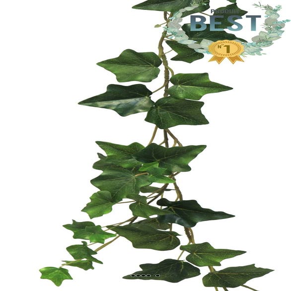 Guirlande de feuilles artificielles - Lierre - 165 cm