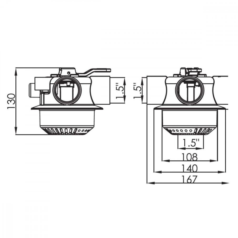 Position Valve 4 Voies Piscine Hors Terre
