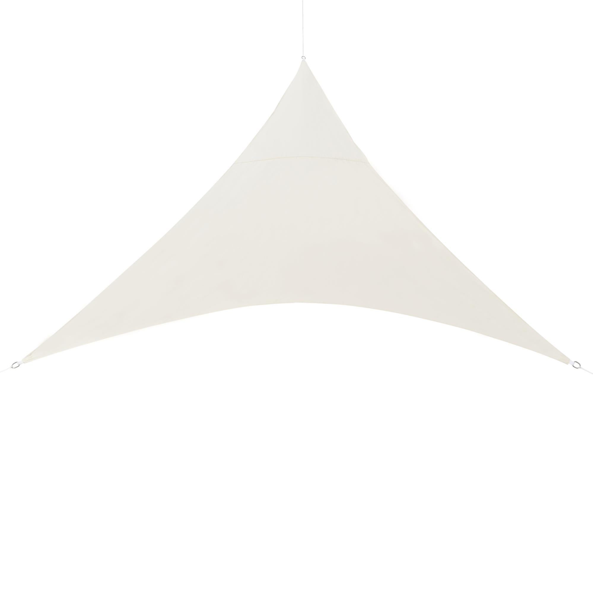 Tenda a Vela Rettangolare 5 x 9 m Rettangolo Rete Ombreggiante Rete da Giardino Protezione Raggi UV Antivento per Esterno Giardino Terrazza Colore, Giallo sabbia