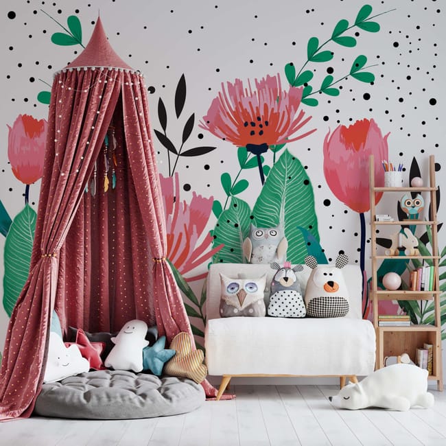 Papier Peint Panoramique Pour Enfant S Tropical Florescer 0x260cm La Touche Originale Leroy Merlin Papier Peint Panoramique Pour Enfant S Tropical Florescer 0x260cm La Touche Originale Leroy Merlin