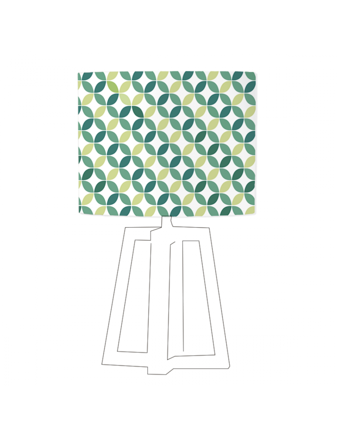 Abat Jour Imprime Fred O 35cm X H 25cm Leroy Merlin