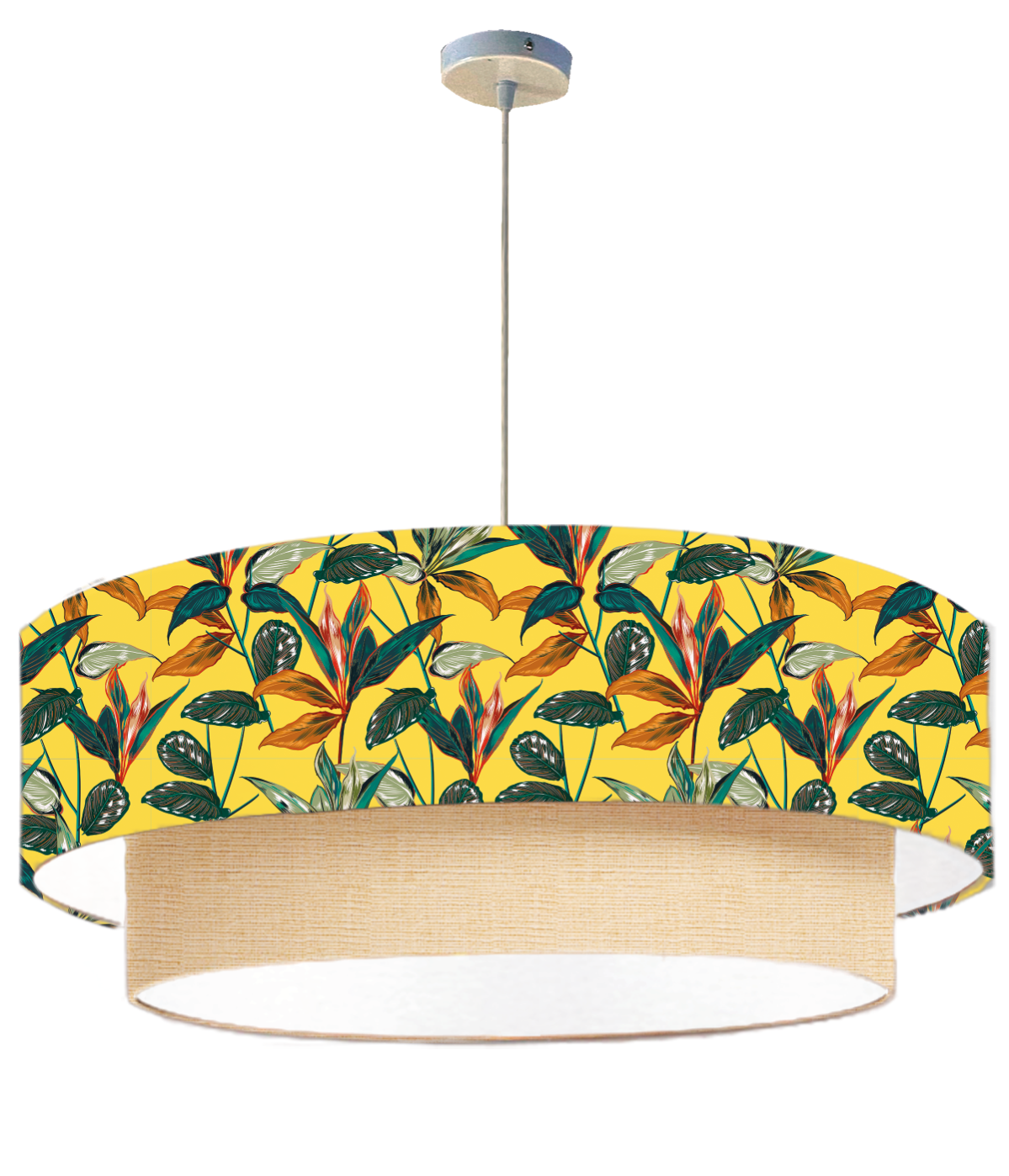 Gdtime Lampada a Sospensione Stile Industriale Vintage,Luce a Sospensione a Doppia Testa in Corda di Canapa, per Caffè, Ristorante, Bar, Ecc. (120CM