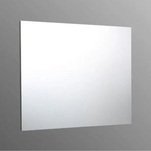 Specchio bagno 70x100 cm reversibile con cornice in alluminio nero opaco -  Calbri