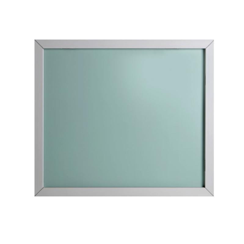 Miroir Pour Salle De Bain 90x70 Cm Réversible Avec Cadre À Support