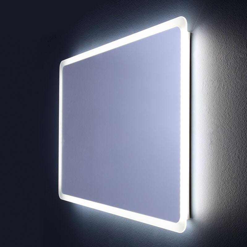 Specchio Retroilluminato con Sabbiatura frontale Specchio Retroilluminato con Sabbiatura frontale
