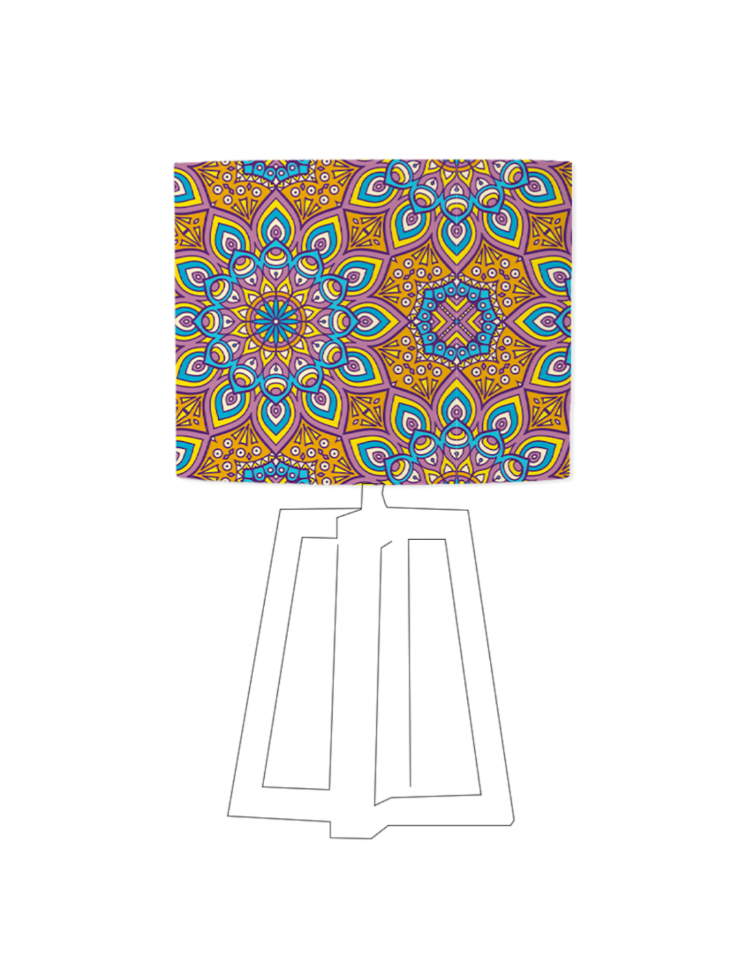 Abat Jour Imprime Teva O 100cm X H 30cm Leroy Merlin