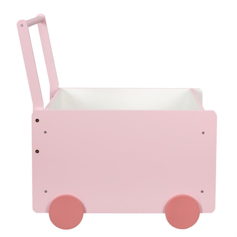 Chariot De Rangement Enfant Rose Leroy Merlin