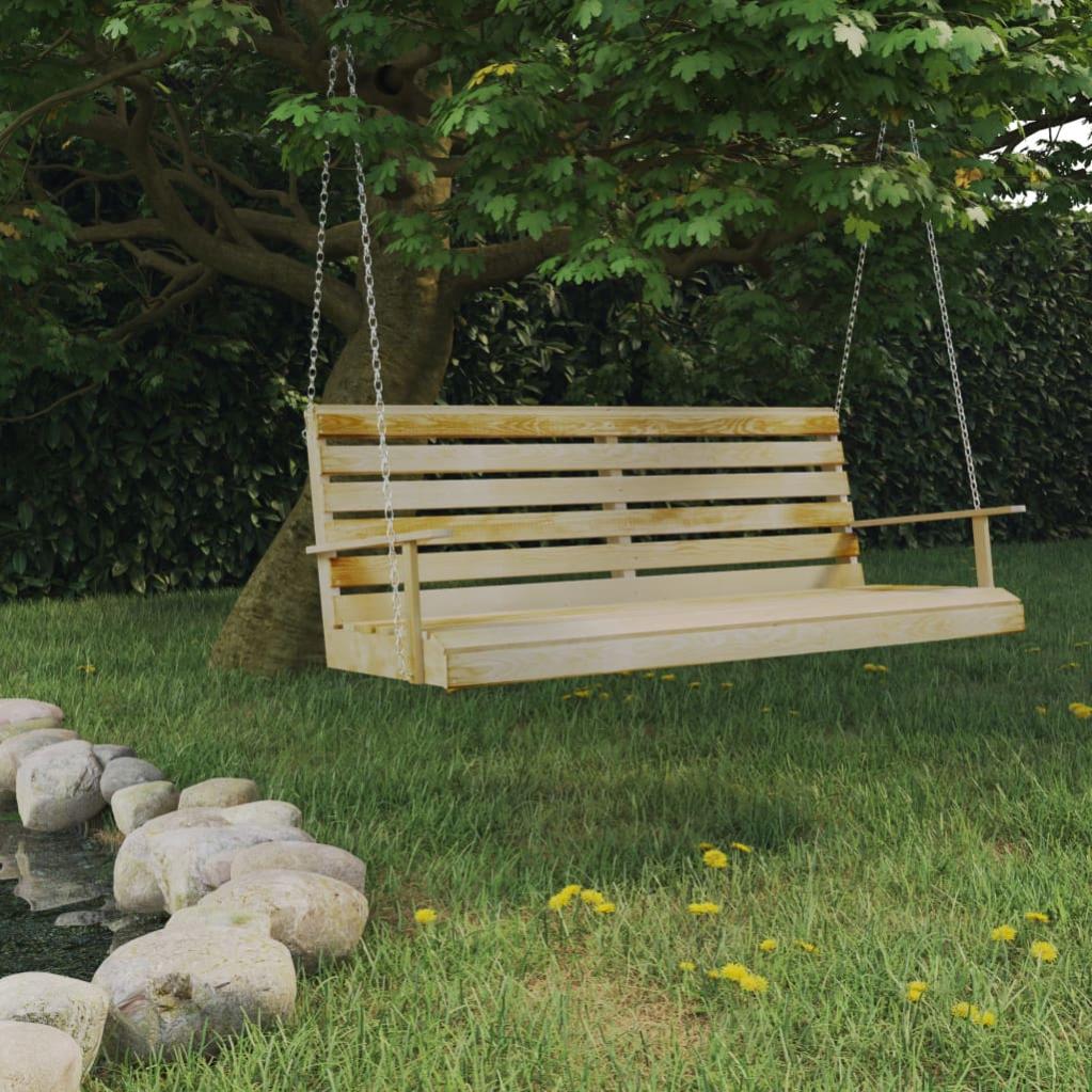 Balancín De Madera Con Cuerda Ajustable - 40x16x1.2 Cm, Capacidad 150 Kg, Para Interior Y Exterior, Jardín O Terraza