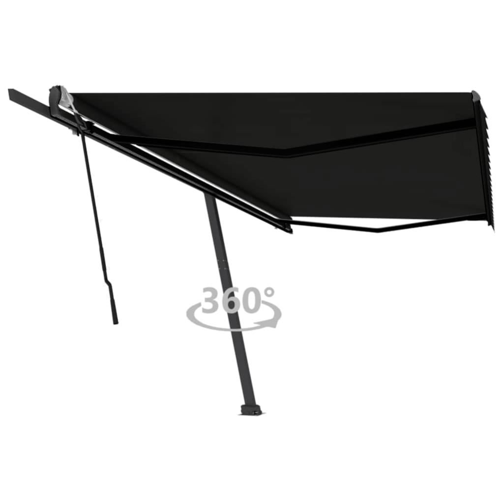 VidaXL Tessuto di Ricambio per Tenda da Sole Blu e Bianco 4x3,5 m