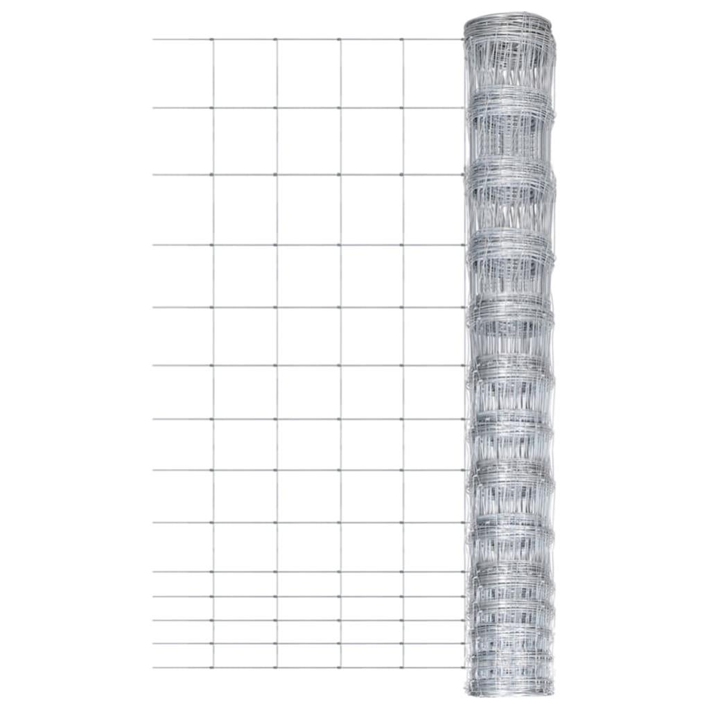 VidaXL Rete In Acciaio Inossidabile 202 - 112x500 Cm, Maglia Fine Per Schermi E Recinzioni, Argento - 2
