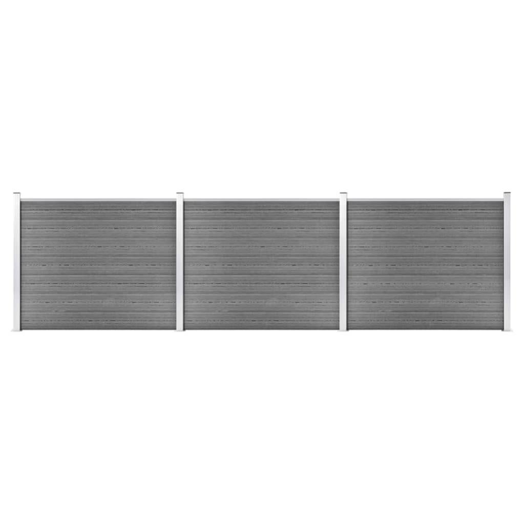 VidaXL Recinzione Frangivento da Giardino PVC 35x0,19m Grigio Chiaro | Leroy Merlin