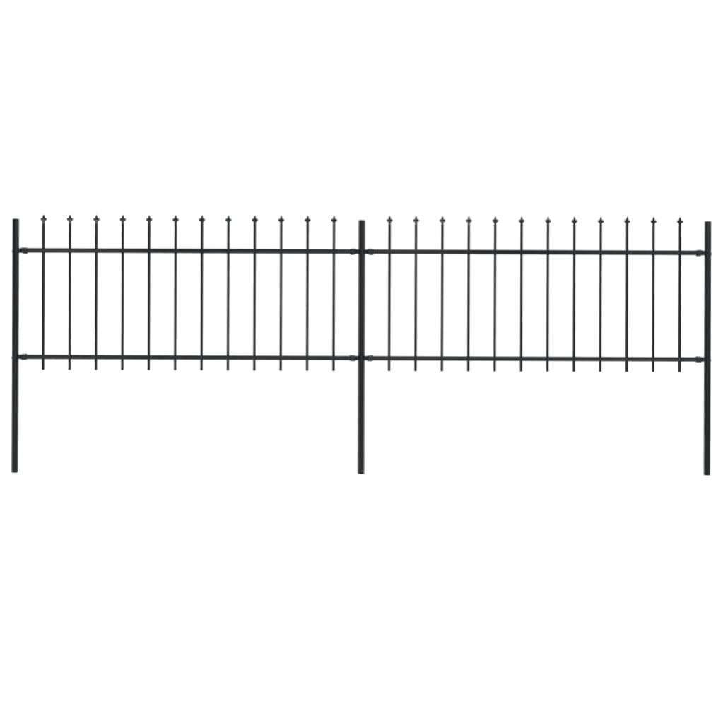VidaXL Recinzione Da Giardino Grigia Bifacciale 110x500 Cm - Delimita E Proteggi