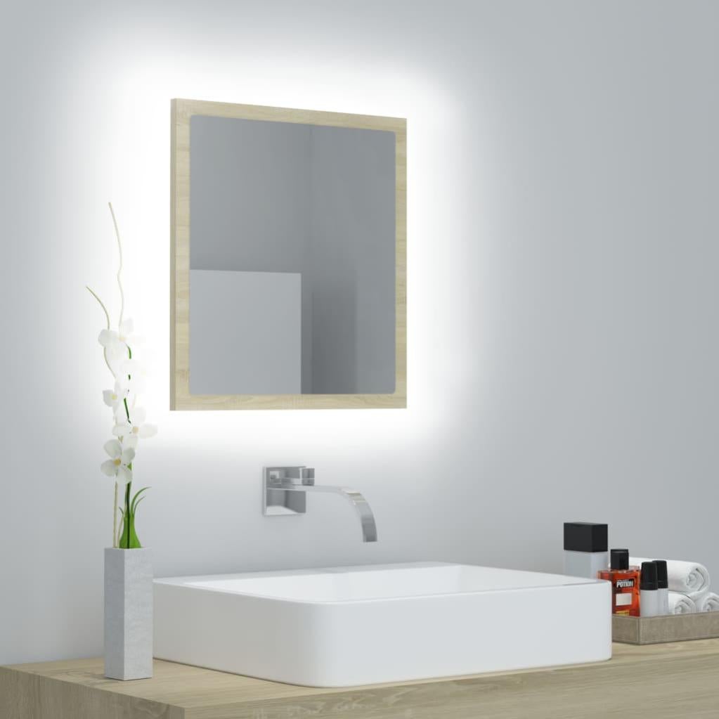 VidaXL Specchio Da Bagno Con Luci LED 90x60 Cm - Impermeabile IP65 Con Porta USB - Facile Installazione A Muro