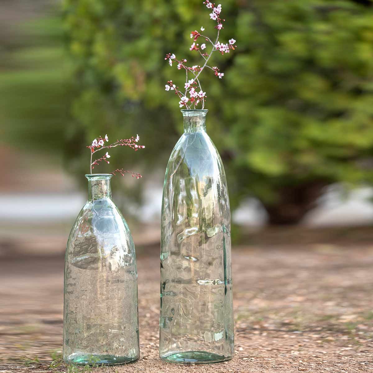 Vase bonbonne en verre