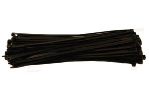 Colliers câblage noir type rislan TIBELEC 512610 de 250 x 4.8 m/m