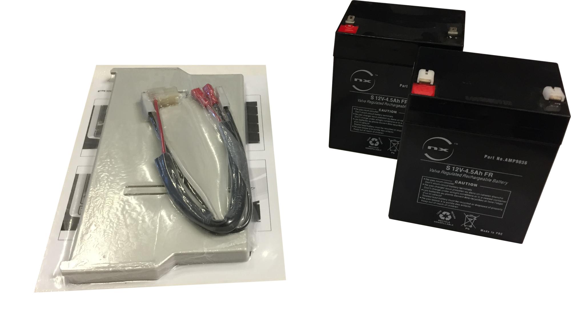 KIT BATTERIE DE SECOURS E124 FAACKIT BATTERIE DE SECOURS E124 FAAC FAAC Leroy Merlin