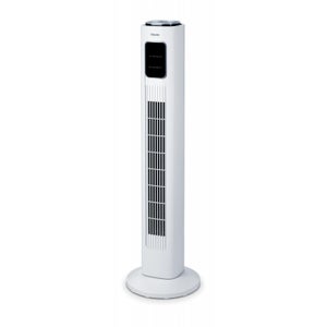 YHY123 Ventilateur Refroidisseuret Chauffage sans Pales - Ventilateur  Colonne avec Télécommande, Oscillant à 80°,Silencieux, Air Purifier, 3  Réglages