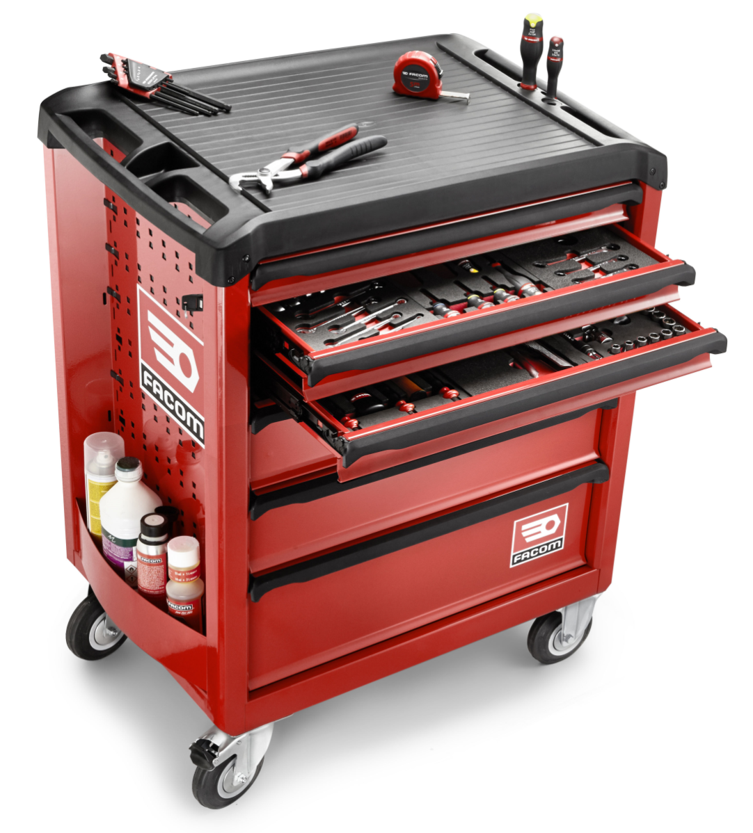 Servante Roll6 6 Tiroirs Nouvelle Génération Rouge Roll