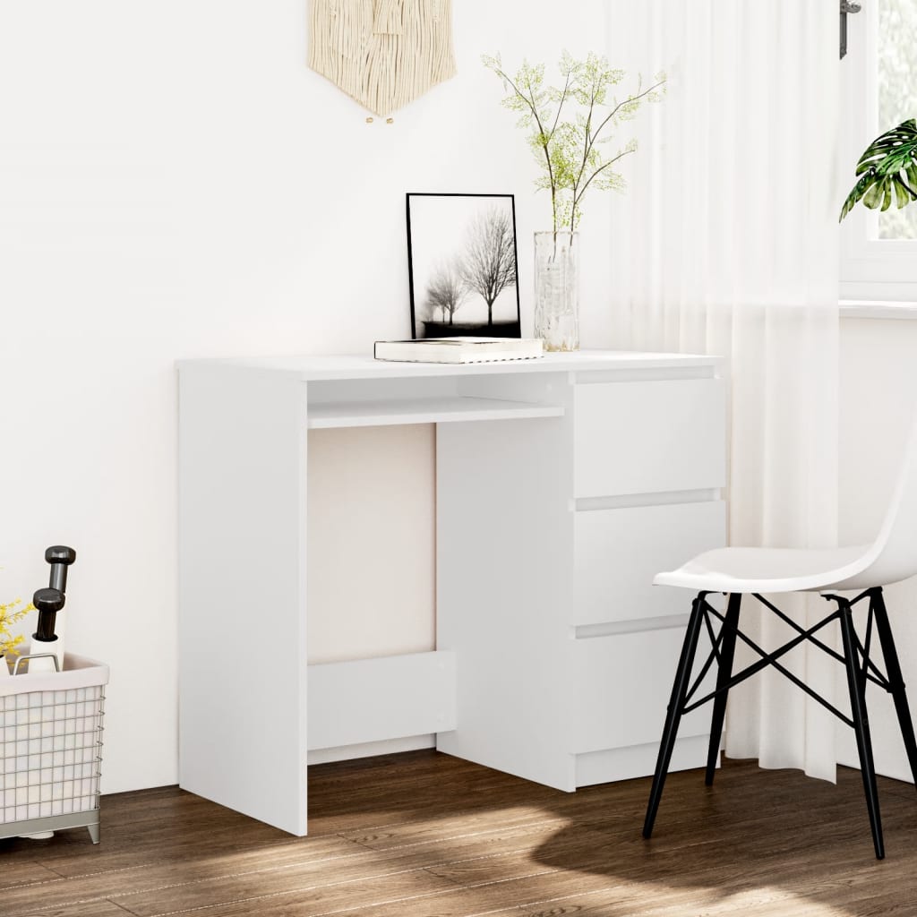 Mesa escritorio K9465 blanco 90x50x74 cm