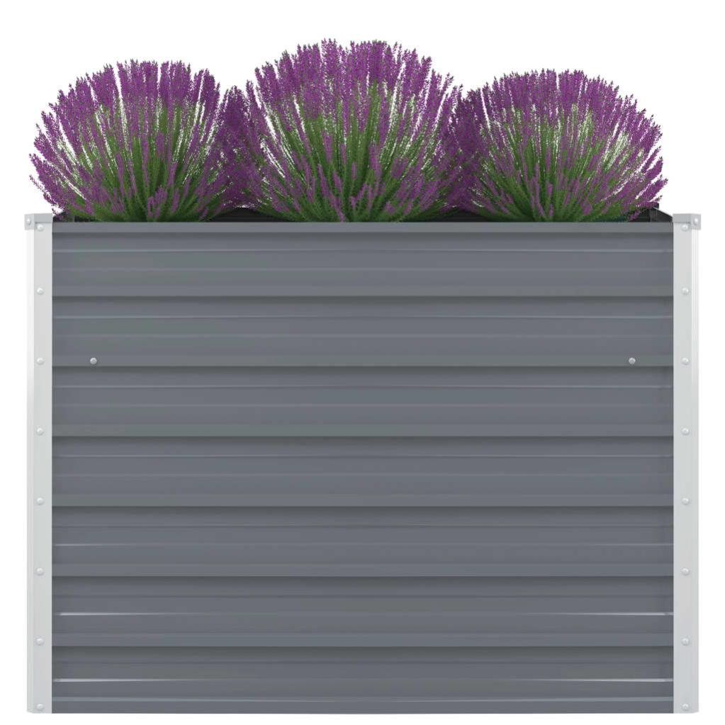 Compostiera In Acciaio Zincato 729 L – 90x90x90 Cm Per Foglie, Erba E Scarti Da Giardino