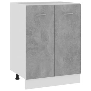 vidaXL Armadio Sospeso Grigio Cemento 80x31x60 cm in Truciolato :  : Casa e cucina