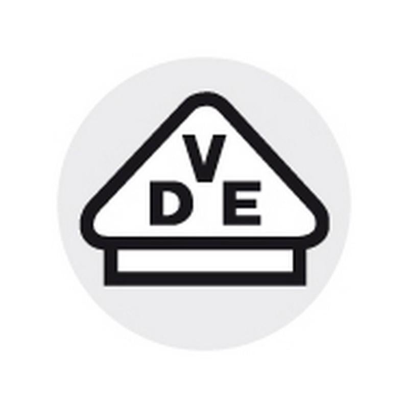 Pince coupante latérale VDE, Acier Vanadium, tête chromée, poignées à gaine en plastique, Long. : 160 mm - 2