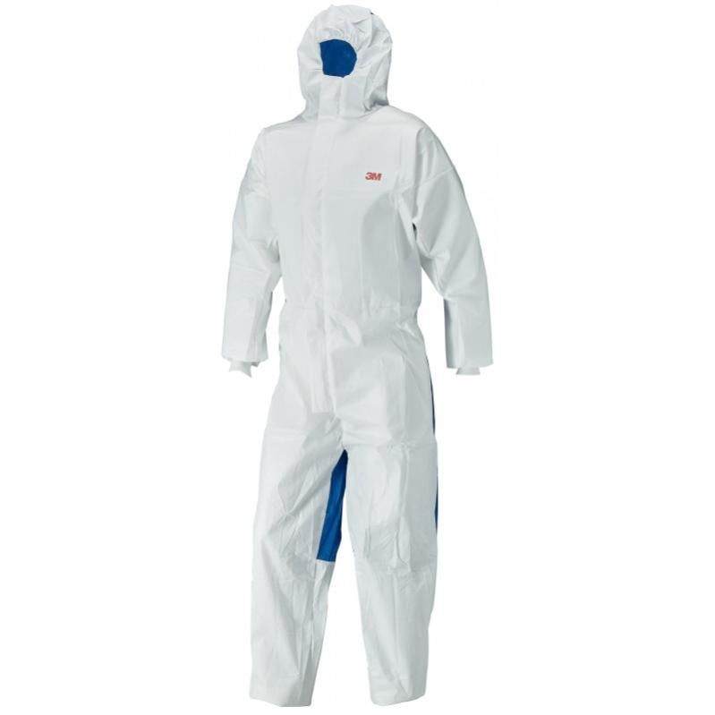 Combinaison De Protection 3M™ 4545 Taille L Blanche - Type 5/6 Anti-Poussière Et Éclaboussures