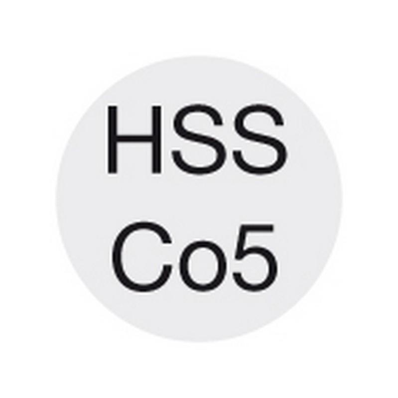 Jeu de forets hélicoïdaux, coffret plastique, en acier à coupe rapide à 5 % de cobalt, type Ti, DIN 338, surface sans revêtement, Ø h8 : 1,00-10,00 mm - 2