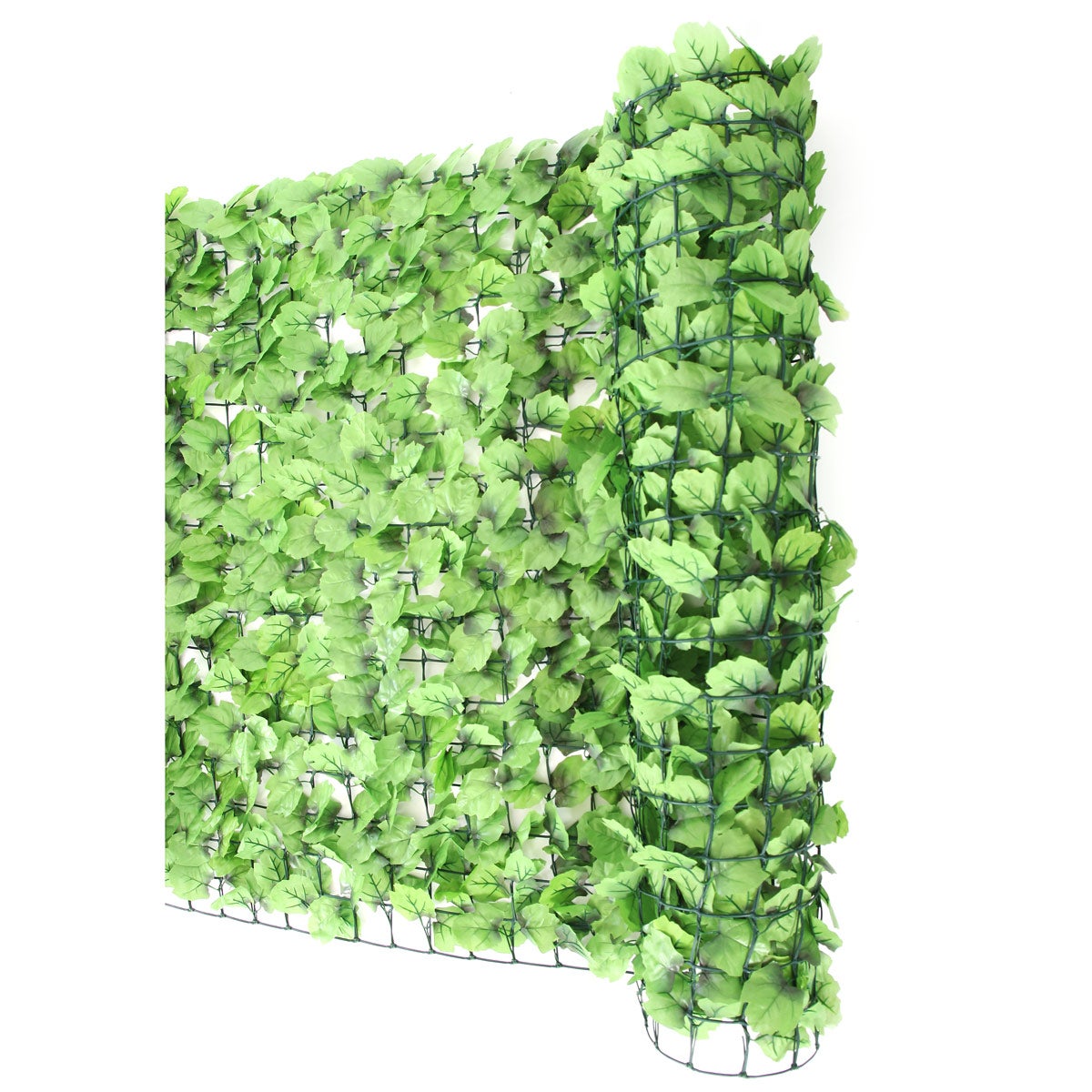 Haie Artificielle Brise Vue Feuillage Clôtures Feuille de Polyester  Résistance aux intempéries Couvrant Les Murs de Jardin Panneau d'écran de