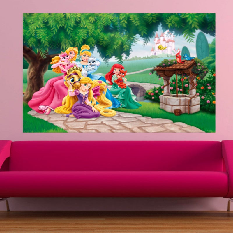 Poster XXL intisse Palace Pets Princesse Disney 155X115 CM