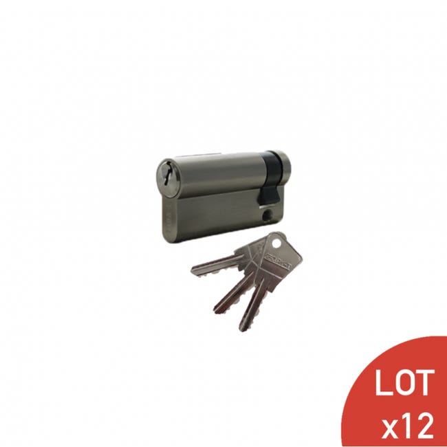 Confezione Da 4 Lucchetti Dapetz In Ottone Con Chiave Uguale – Corpo Cromato, Arco In Acciaio, 40 Mm – Ideale Per Armadietti E Cantine