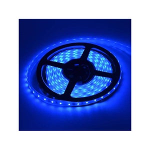 Kit bande LED bleue 60LED/m étanche 2m50 12V tuning moto