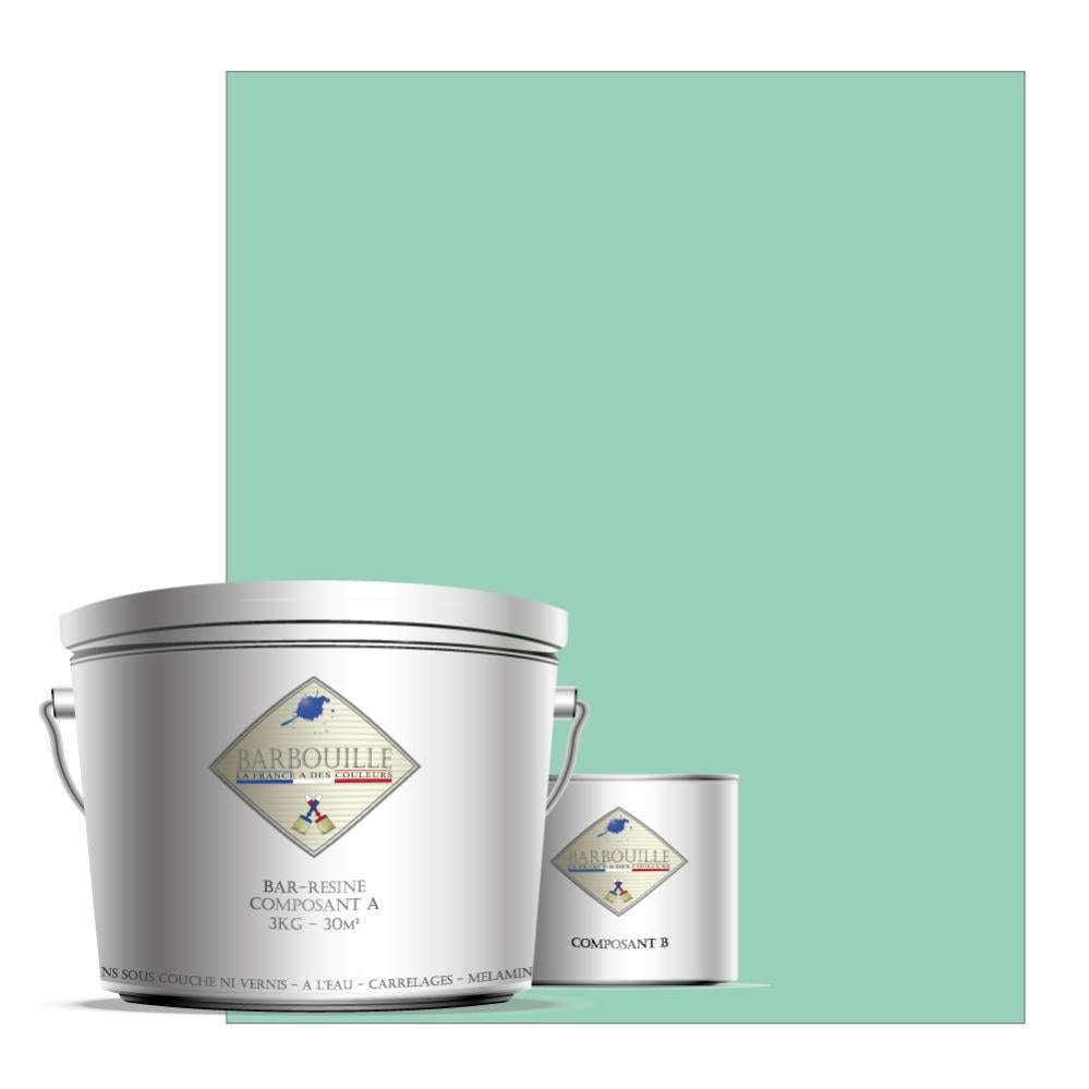 Résine Epoxy Bi-Composants - Effet Brillant - Peinture Mur