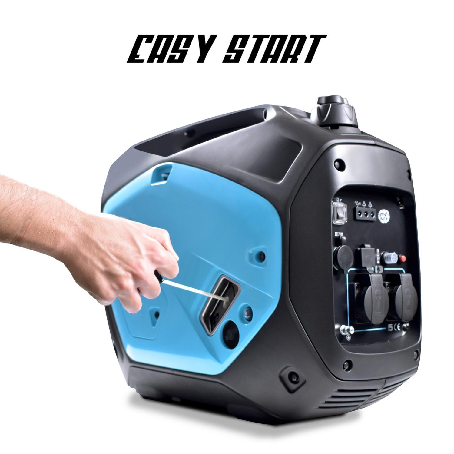 Générateur Digital Inverter 2kw/4hp Avec Moteur 4 Temps Ohv Groupe Électrogène 2200w - 3