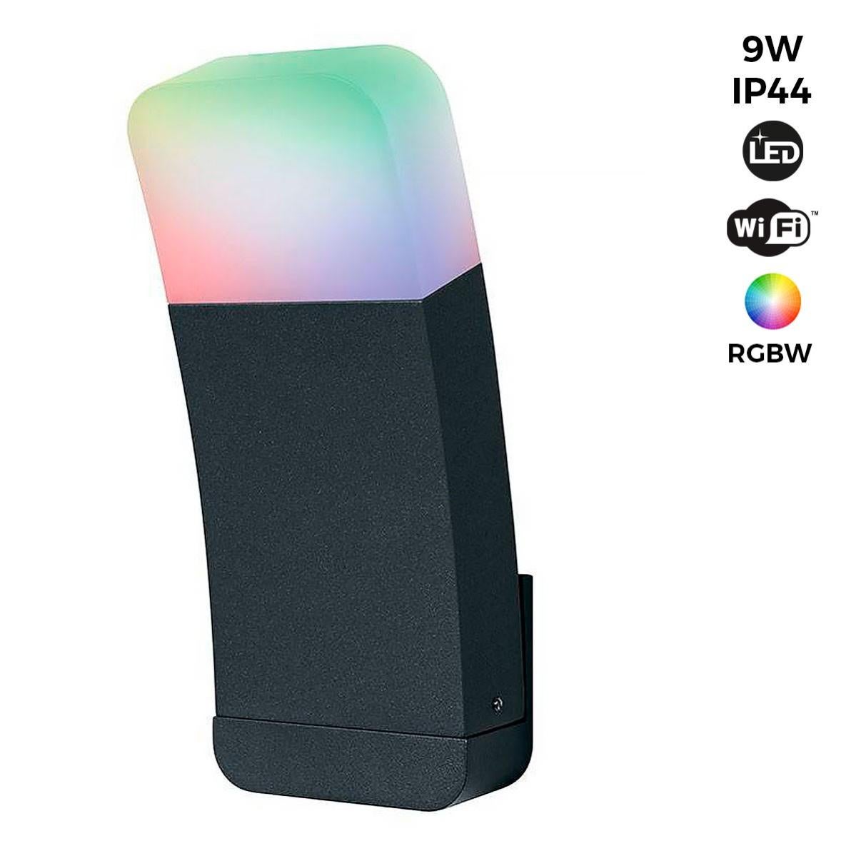 Proiettore LED Smart LEDVANCE 30W - WiFi, RGB, Compatibile Alexa E Google, Grigio Scuro - Foto 5