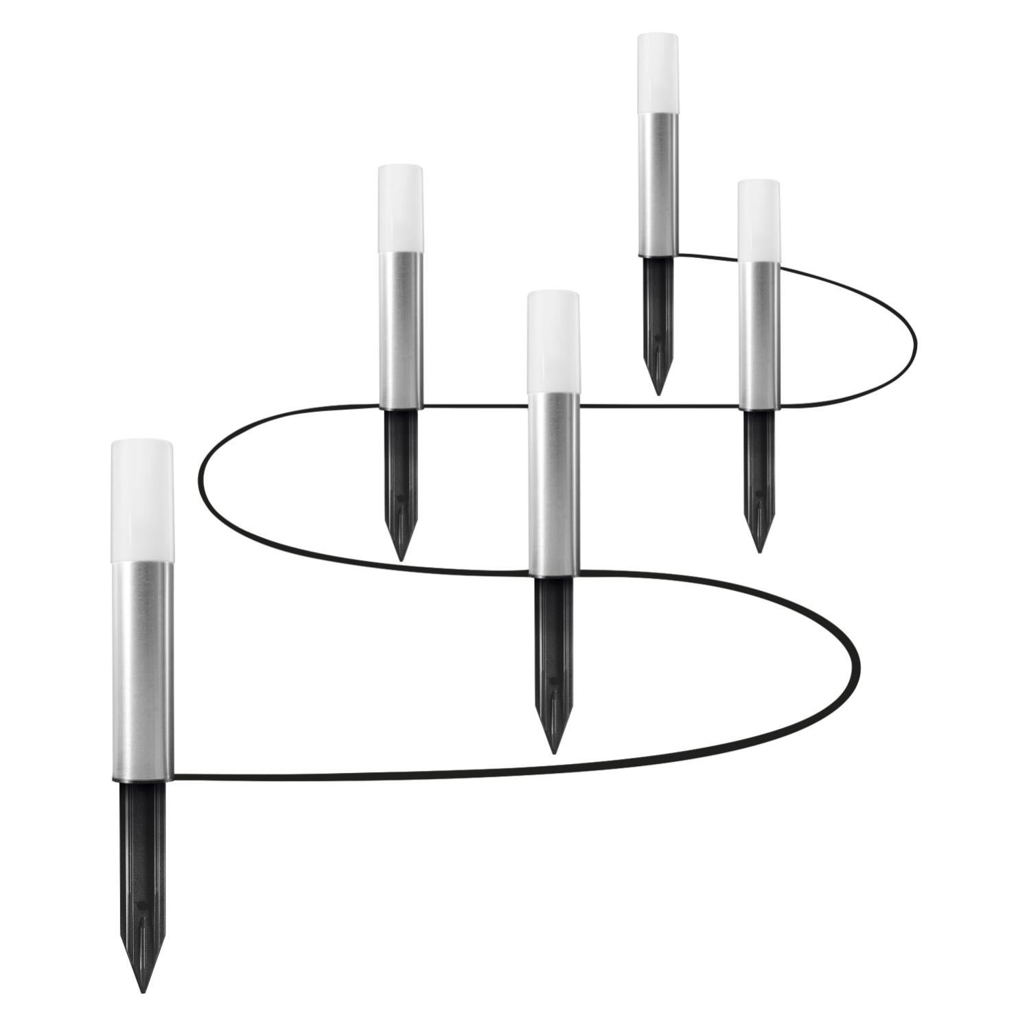 Proiettore LED Smart LEDVANCE 30W - WiFi, RGB, Compatibile Alexa E Google, Grigio Scuro - Foto 8