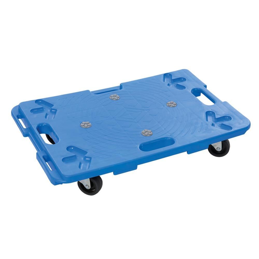 Silverline Piattaforma Con Ruote Per Piante E Vasi | In Legno Di Faggio | Capacità 60 Kg