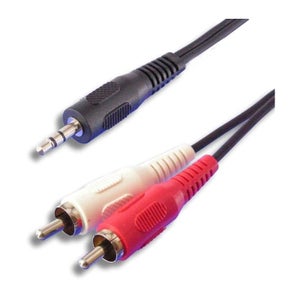 Câblage et connectique Conecticplus Câble Jack 3.5mm Mâle 2 Jack 6.35mm  Mâle Mono 3m